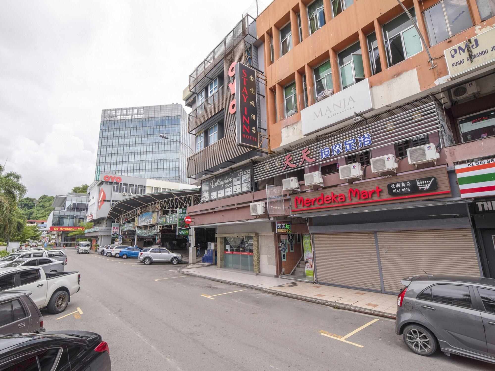 Stay Inn Kota Kinabalu Bagian luar foto